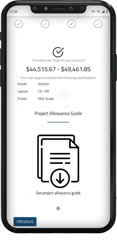 HowMuch Calculator dashboard for contractors